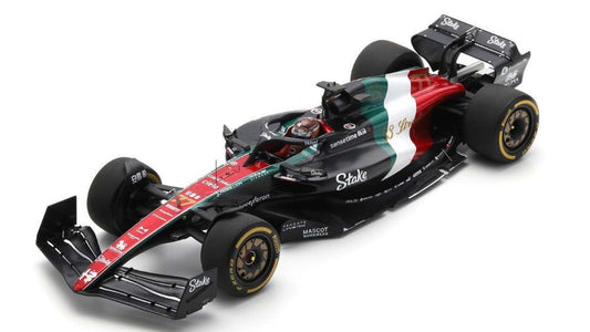 ALFA ROMEO C43 N.77 ITALIAN GP 2023 V.BOTTAS 1:18 - Spark Model - 18S970