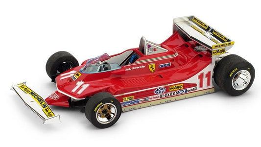 FERRARI 312 T4 J.SCHECKTER 1979 N.11 WINNER MONACO GP 1:43 - Brumm - BM0513