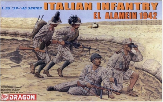 ITALIAN INFANTRY EL ALAMEIN 1942 KIT 1:35 - Dragon - D6391