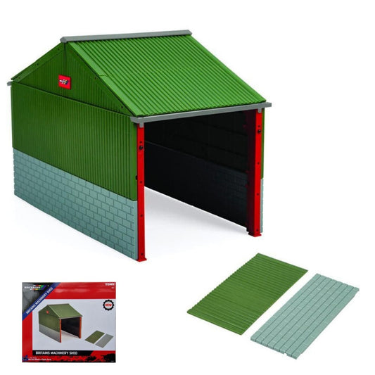 RICOVERO MACCHINE BRITIANS MACHINERY SHED 1:32 - Britains - LC43357