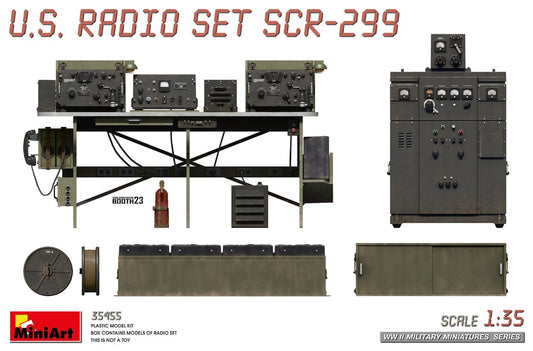 U.S.RADIO SET SCR-299 KIT 1:35 - Miniart - MIN35455
