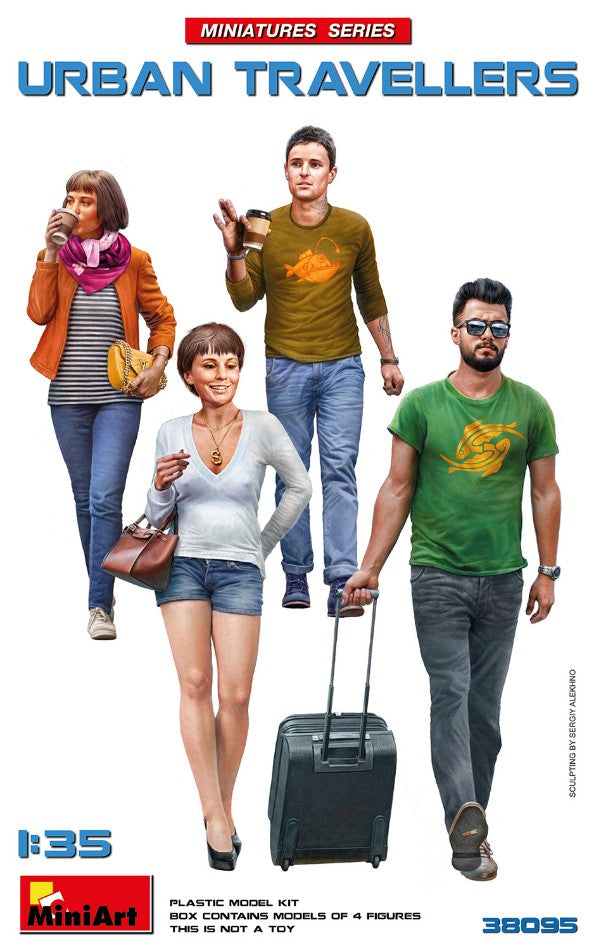 URBAN TRAVELLERS KIT 1:35 - Miniart - MIN38095