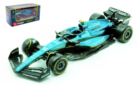 ASTON MARTIN AMR 23 N.14 FERNANDO ALONSO 2023 1:43 - Burago - BU38090A
