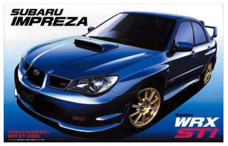 SUBARU NEW IMPREZA SEDAN WRX STi KIT 1:24 - Fujimi - FJ036694