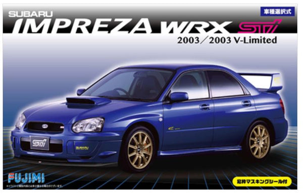 SUBARU IMPREZA WRX STi 2003 KIT 1:24 – Triple Crown ModelStore