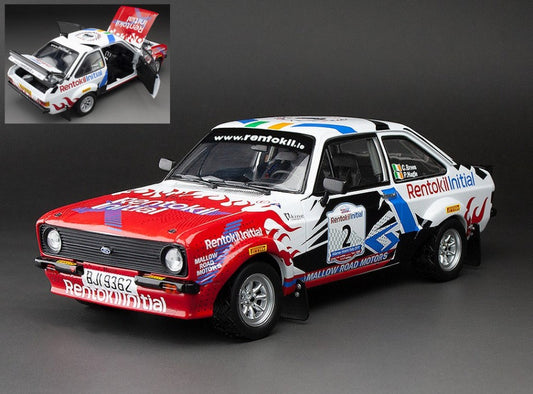 FORD ESCORT RS 1800 N.2 HISTORIC RALLY KILLARNEY 2019 BREEN-NAGLE 1:18 - SunStar - SS4861