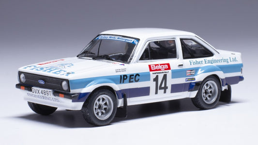 FORD ESCORT MK II RS 1800 N.14 HASPENGOUW RALLY 1980 FISHER-FRAZER 1:43 - Ixo Model - RAC441