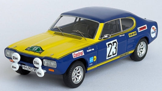 FORD CAPRI 2600 BAVARIA RALLY 1971 ROHRL/MARECEK 1:43 - Trofeu - TFDSN241