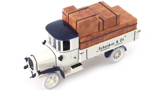 DAIMLER MARIENFELDE DR 4-5 DZ "SCHENKER" W/LOADING 1917 1:43 - Autocult - ATC11019-1