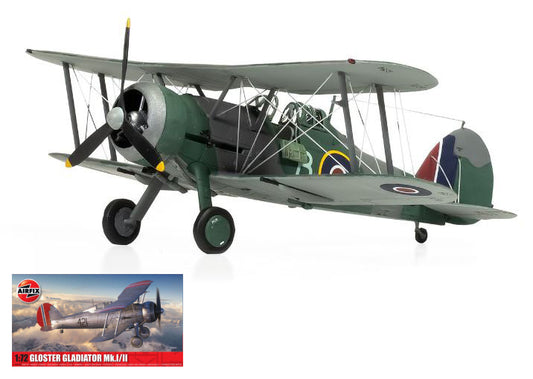 GLOSTER GLADIATOR Mk I Mk II KIT 1:72 - Airfix - A02052B
