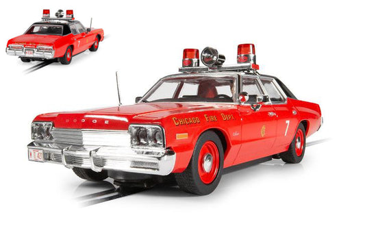 DODGE MONACO CHICAGO FIRE DEPARTMENT SLOT 1:32 - Scalextric - C4408
