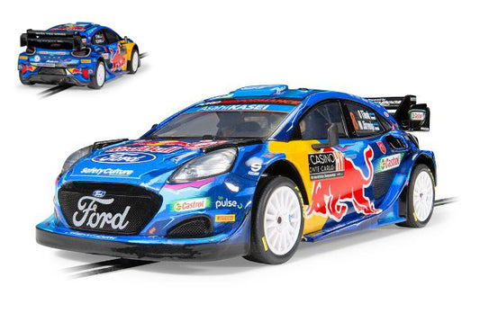 FORD PUMA WRC RALLY MONTE CARLO 2023 TANAK-JARVEOJA SLOT 1:32 - Scalextric - C4501