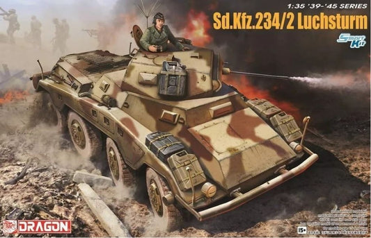 Sd.Kfz.234/2 LUCHSTURM KIT 1:35 - Dragon - D6696