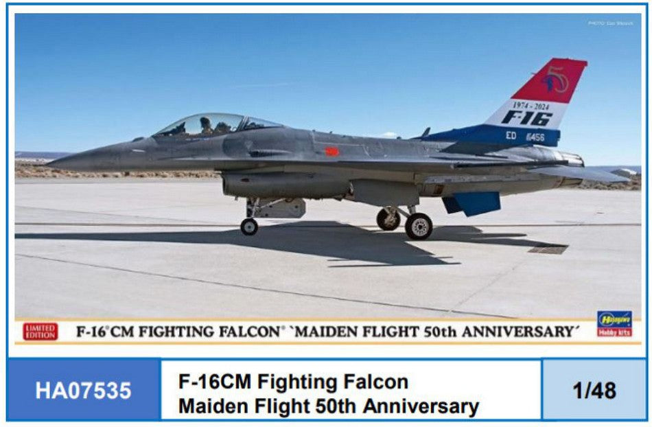 F-16CM FIGHTING FALCON MAIDEN FLIGHT KIT 1:48 - Hasegawa - HA07535