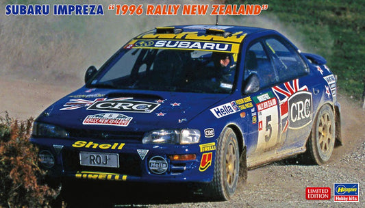 SUBARU IMPREZA 1996 RALLY NEW ZELAND KIT 1:24 - Hasegawa - HA20696