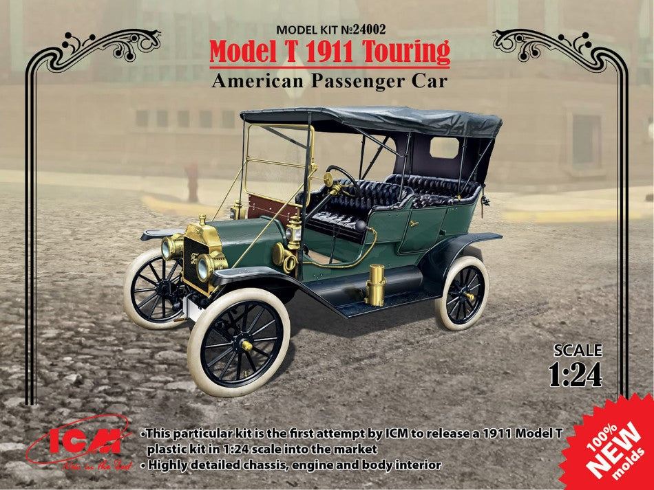 MODEL T 1911 TOURING AMERICAN KIT 1:24 - ICM - ICM24002