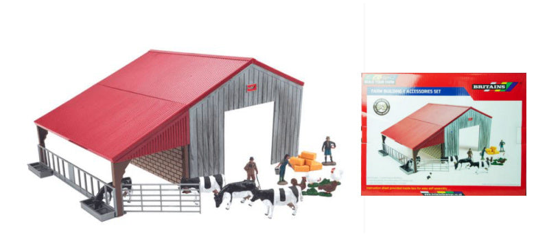 BRITAINS FARM BUILDING SET 1:32 - Britains - LC43388