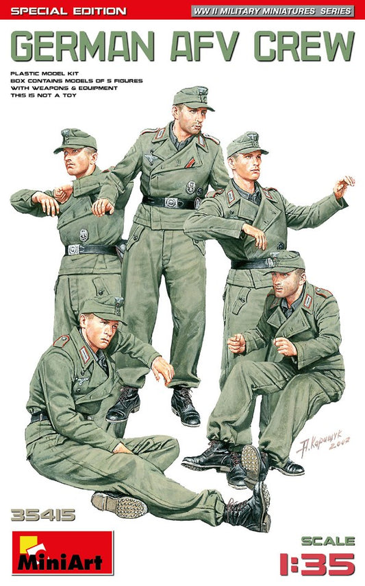 GERMAN AFV CREW KIT 1:35 - Miniart - MIN35415
