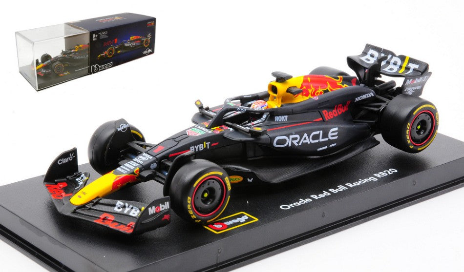 RED BULL RB20 N.1 F1 2024 MAX VERSTAPPEN SIGNATURE 1:43 - Burago - BU38098V