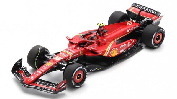 Ferrari - F1 SF-24 n°55 (2024) 1:18 - Carlos Sainz  - 3th Bahrain GP - Looksmart