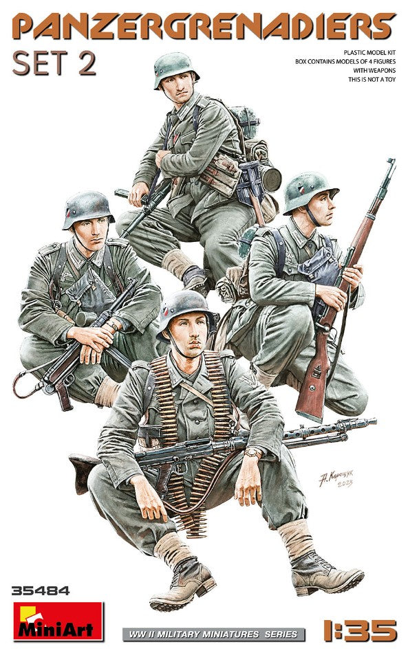 PANZERGRENADIERS SET 2 KIT 1:35 - Miniart - MIN35484