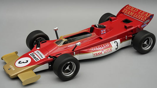 LOTUS 56B BRITISH GP 1971 R.WISELL C/VETRINA 1:18 - Tecnomodel - TMD18342A