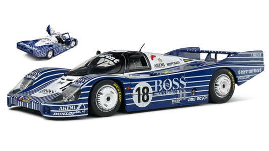 PORSCHE 956L 2.6L N.18 LE MANS 1983 LAESSING-PLANKENHORN-WILSON 1:18 - Solido - SL1805507