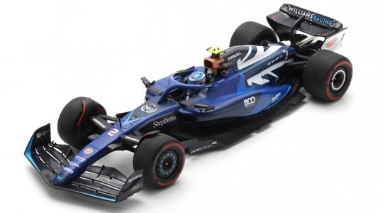 WILLIAMS F1 N.2 BRITISH GP (WILLIAMS 800th GP) LOGAN SARGEANT 1:18 - Spark Model - 18S953