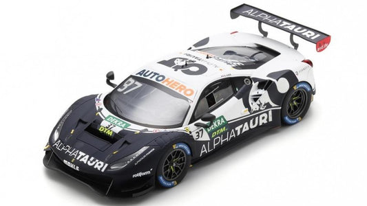 FERRARI 488 GT3 EVO N.37 RED BULL ALPHA TAURI DTM 2022 S.LOEB 1:18 - Looksmart - LS18RC022