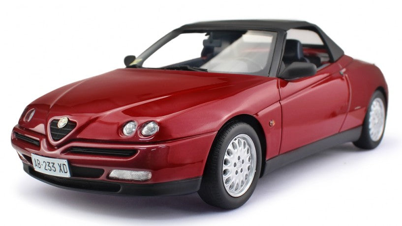 ALFA ROMEO SPIDER T.S.1995 MET.RED 1:18 - Laudo Racing - LM193D
