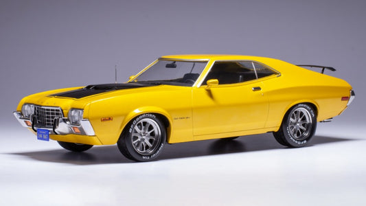 FORD GRAN TORINO SPORT 1972 YELLOW 1:18 - Ixo Model - 18CMC186
