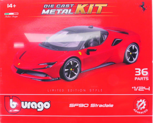FERRARI SF90 STRADALE KIT 1:24 - Burago - BU26057