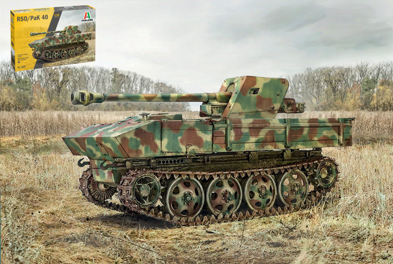 7,5 cm RSO WITH PAK40 KIT 1:35 - Italeri - IT0355