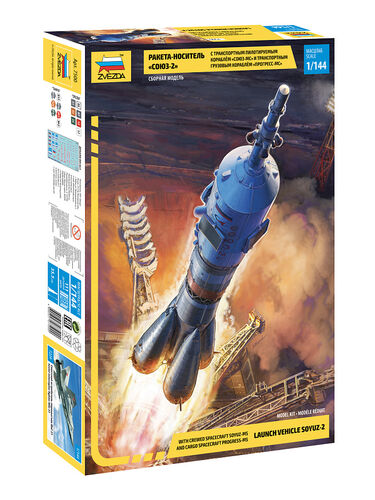 SOYUZ ROCKET KIT 1:144 - Zvezda - Z7500