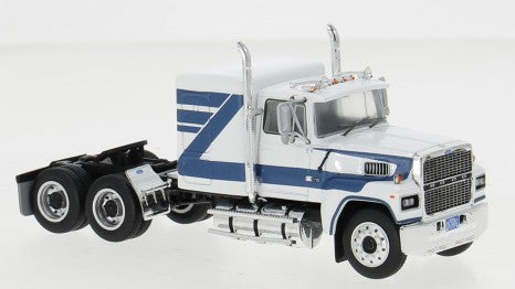 FORD LTL-9000 1978 WHITE/BLUE 1:64 - Ixo Model - 64TR011A