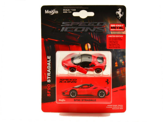 FERRARI SF90 STRADALE RED 1:64 - Maisto - MI15703R