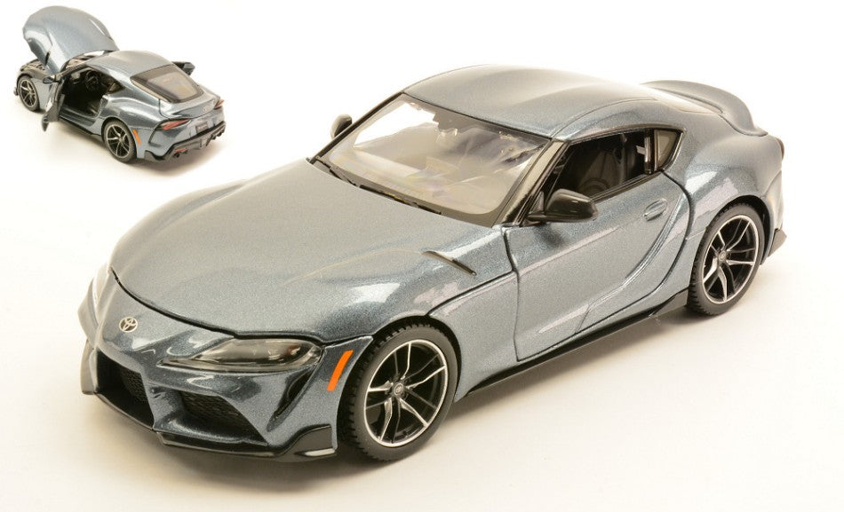 TOYOTA SUPRA GR SILVER 1:24 - Maisto - MI32917G