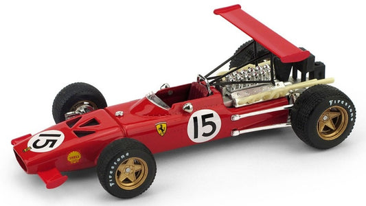 FERRARI CHRIS AMON 1969 N.15 SPAIN GP 1:43 - Brumm - BM0301