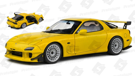MAZDA RX-7 FD RS COUPE 1994 YELLOW 1:18 - Solido - SL1810603