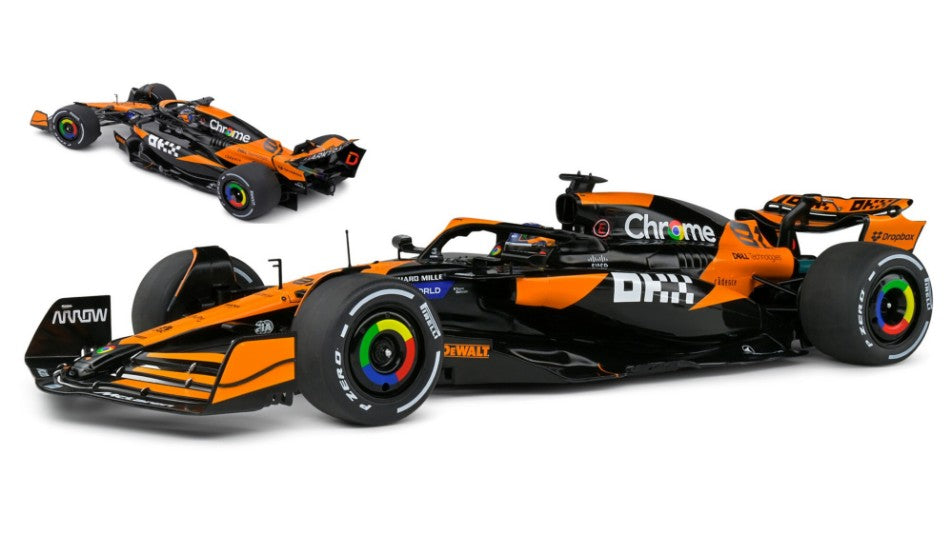 ハッピーMcLaren F1 1/18スケール M-ブラック McLaren - F1 MCL60 (2023) 1:18 - Monaco GP - Oscar Piastri