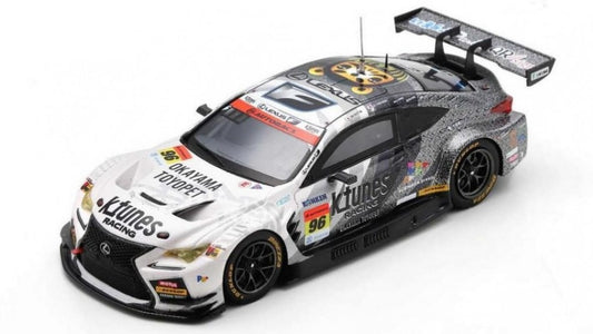 K-TUNES RC F GT3 N.96 GT300 SUPER GT 2022 MORIO NITTA-S.TAKAGI 1:43 - Spark Model - SGT037