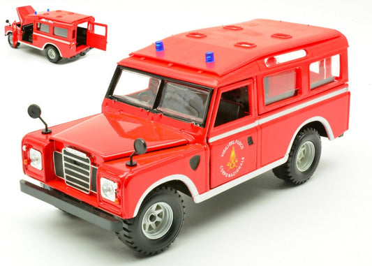 LAND ROVER SERIES II VIGILI DEL FUOCO 1:24 - Burago - BU01772LRS