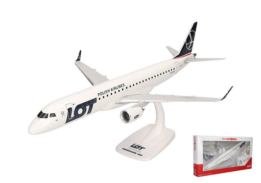 EMBRAER E190 LOT POLISH AIRLINES 1:100 - Herpa - HP613989
