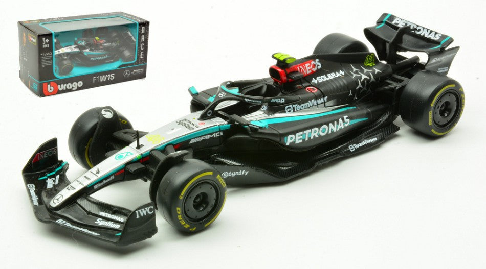 MERCEDES-AMG Petronas F1 W15 E Performance #44 6ème GP Singapour 2024 L MERCEDES-AMG Petronas F1 W15 E Performance #44 6ème GP Singapour 2024 L