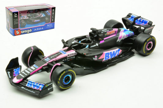 BWT RACING ALPINE A524 N.31 2024 ESTEBAN OCON 1:43 - Burago - BU38219O
