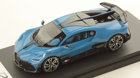 BUGATTI DIVO GLOSSY FRENCH RACING BLUE  1:43 - Looksmart - LS497D