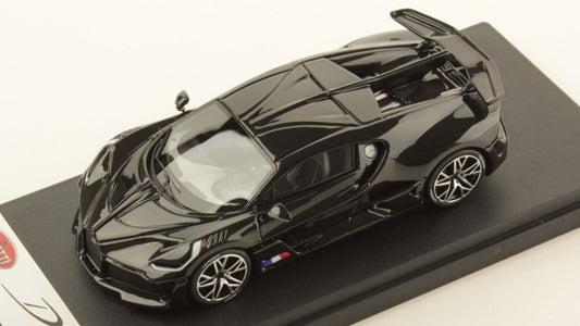 BUGATTI DIVO GLOSSY CARBON BLACK  1:43 - Looksmart - LS497G