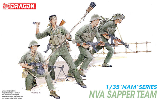 NVA SAPPER TEAM KIT 1:35 - Dragon - D3308