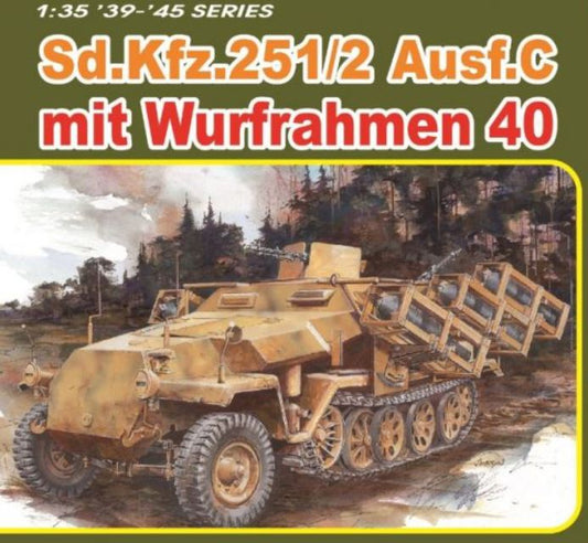 Sd.Kfz.251 Ausf.C MIT WURFRAHMEN 40 KIT 1:35 - Dragon - D6284