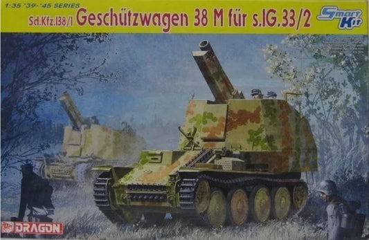 Sd.Kfz.138/1 GESCHUTZWAGEN 38 M Fur s.IG.33/2 SMART KIT 1:35 - Dragon - D6429